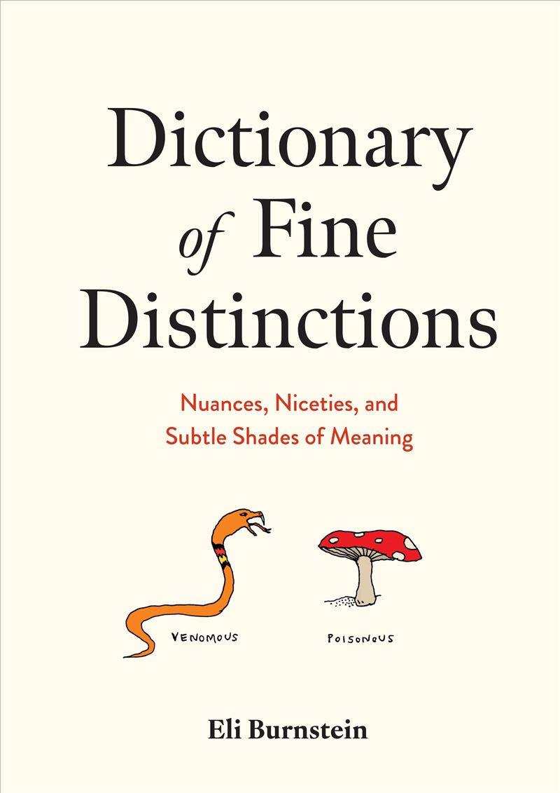 Dictionary of Fine Distinctions/Product Detail/Comedy