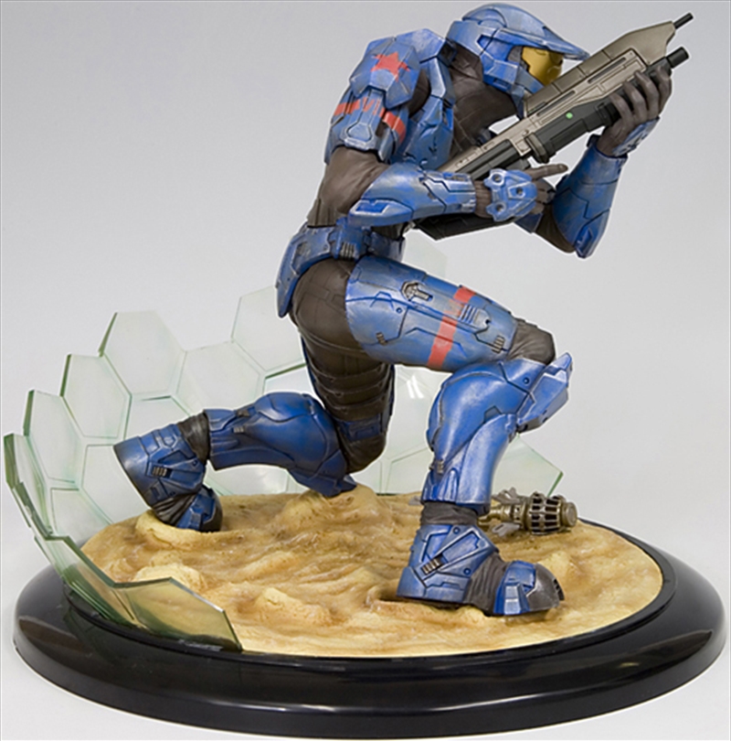 Halo 3 - Blue Spartan Soldier ArtFX Vinyl Statue Exclusive/Product Detail/Statues