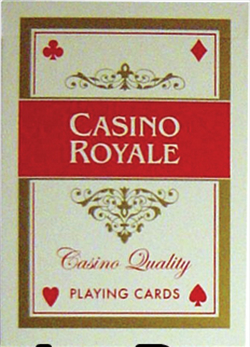 James Bond - Casino Royale Poker Deck - Red/Product Detail/Card Games