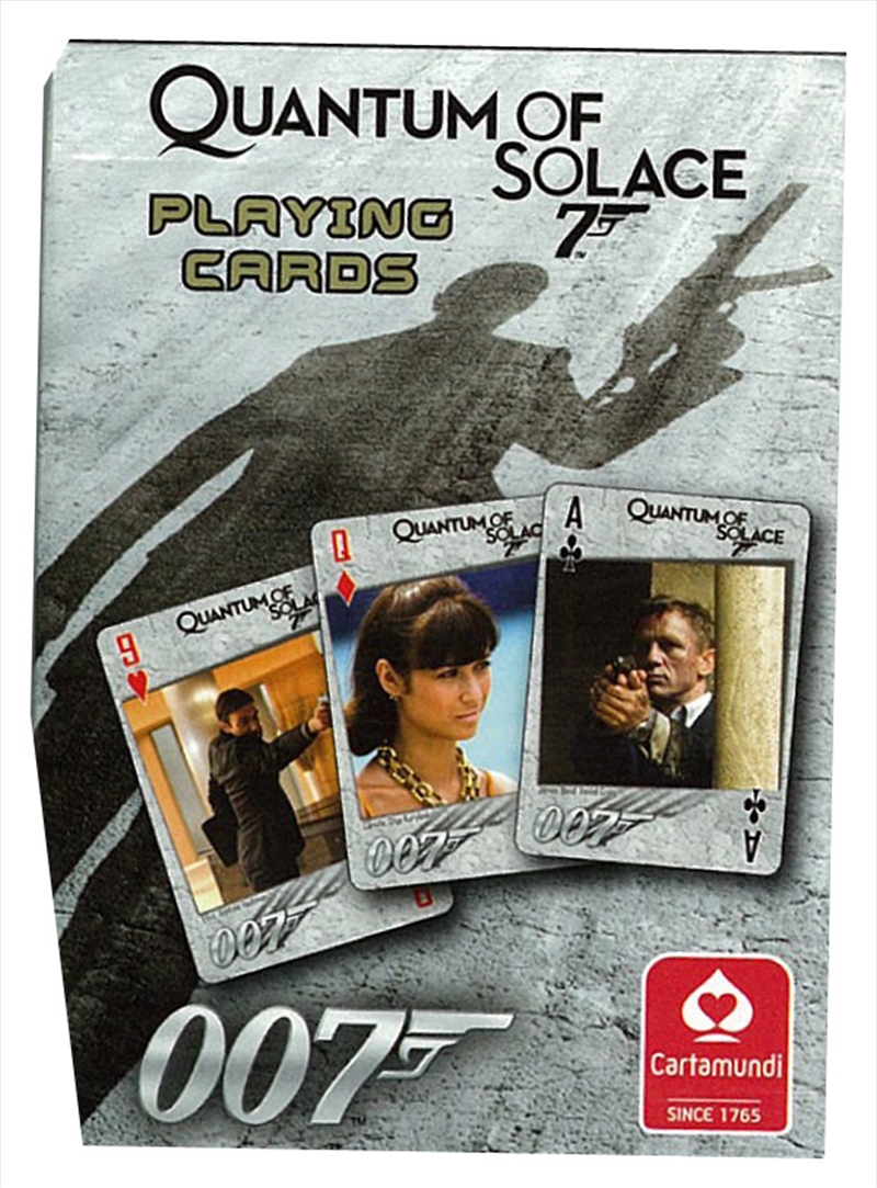James Bond - Quantum of Solace Playing Card Deck (Tuckbox)/Product Detail/Card Games