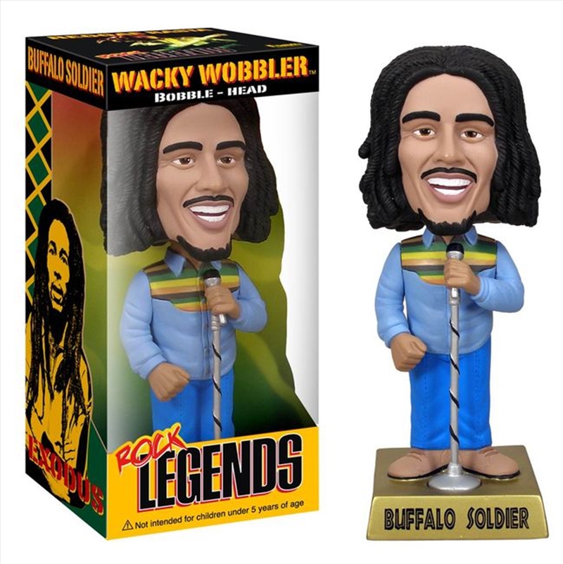 Bob Marley - Buffalo Soldier Wacky Wobbler/Product Detail/Figurines