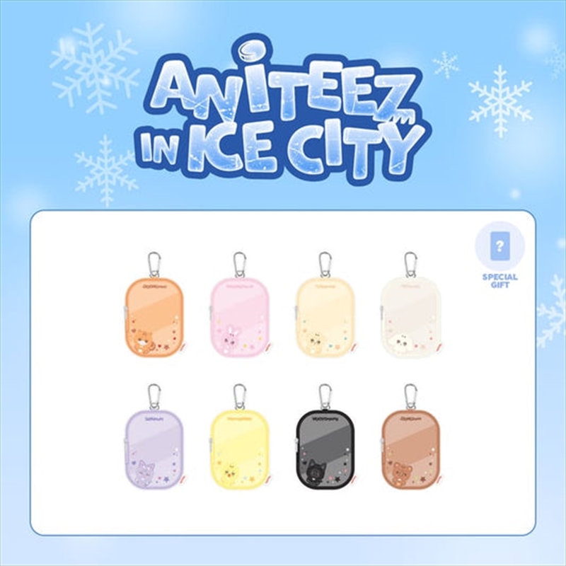 Ateez - Aniteez In Ice City 2Nd Official Md Pvc Pouch Jp Ver Jjoongrami/Product Detail/KPOP Merch