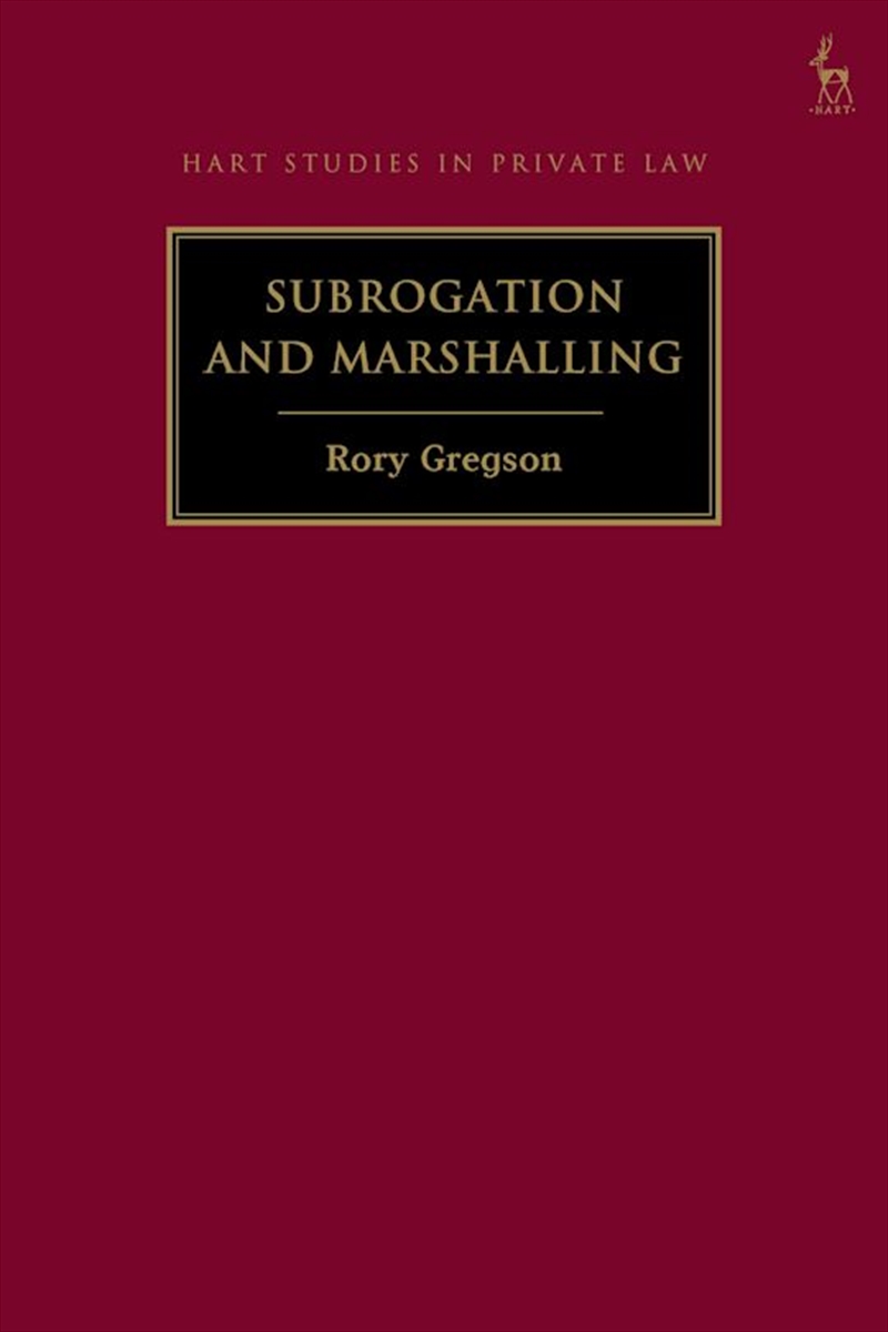 Subrogation and Marshalling/Product Detail/Law