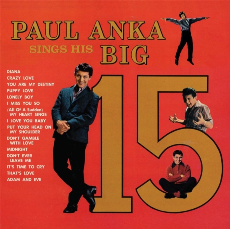 Paul Anka Sings His Big 15/Product Detail/Rock/Pop