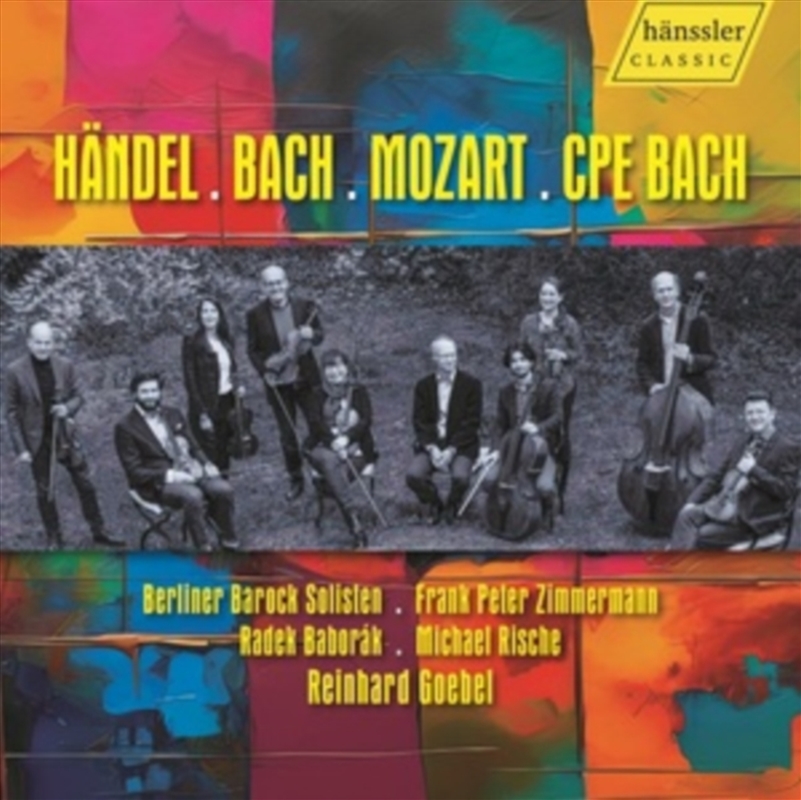 Handel Bach Mozart & C.P.E. Bach/Product Detail/Classical