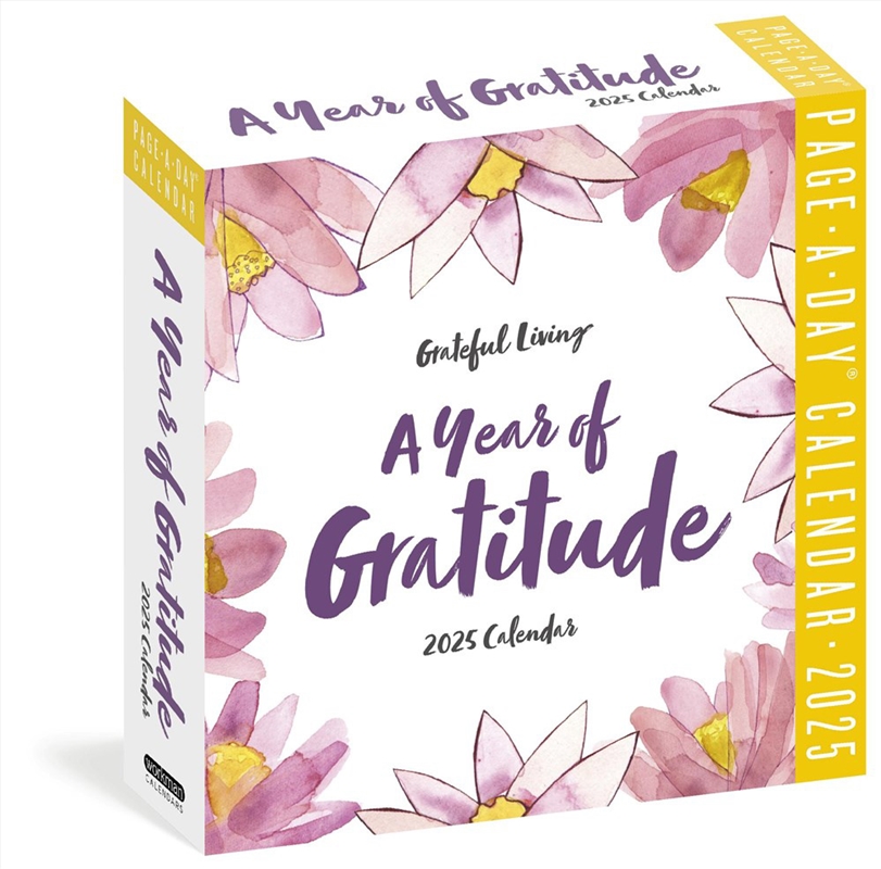 Year Of Gratitude Page-A-Day  Calendar 2025/Product Detail/Calendars & Diaries