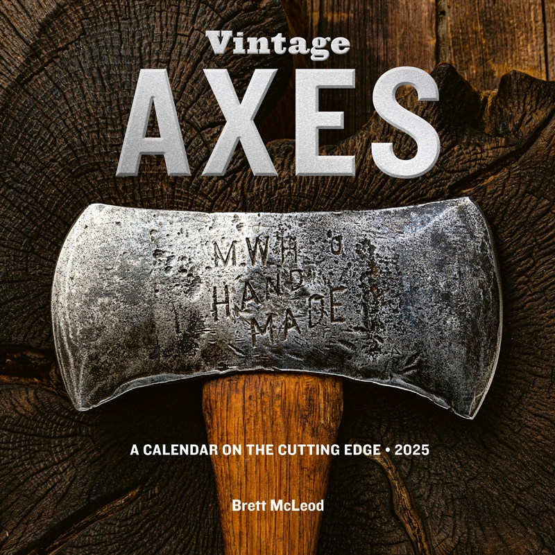 Vintage Axes Wall Calendar 2025/Product Detail/Calendars & Diaries
