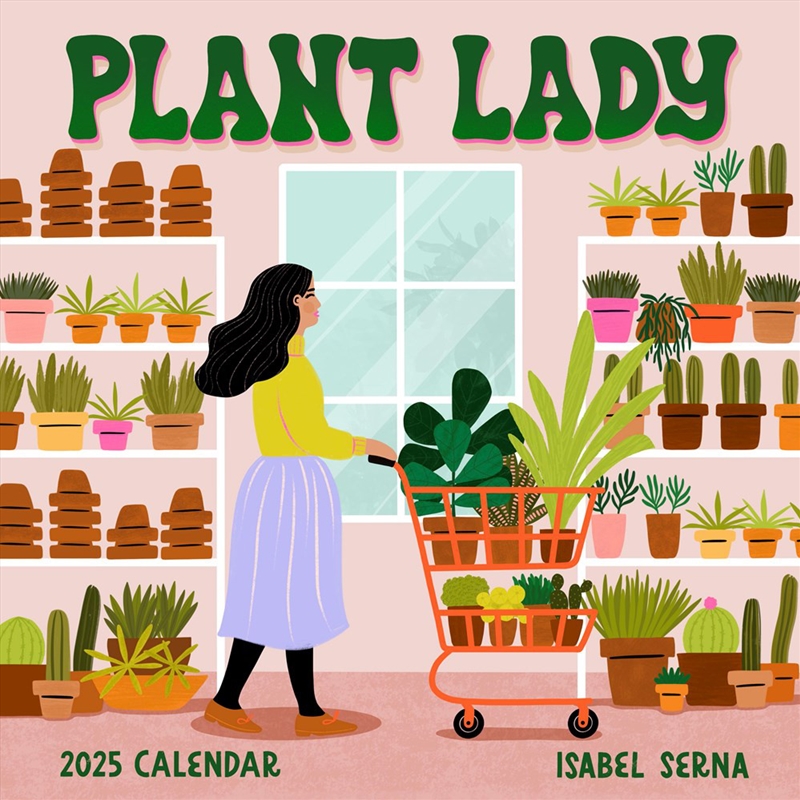 Plant Lady Wall Calendar 2025/Product Detail/Calendars & Diaries