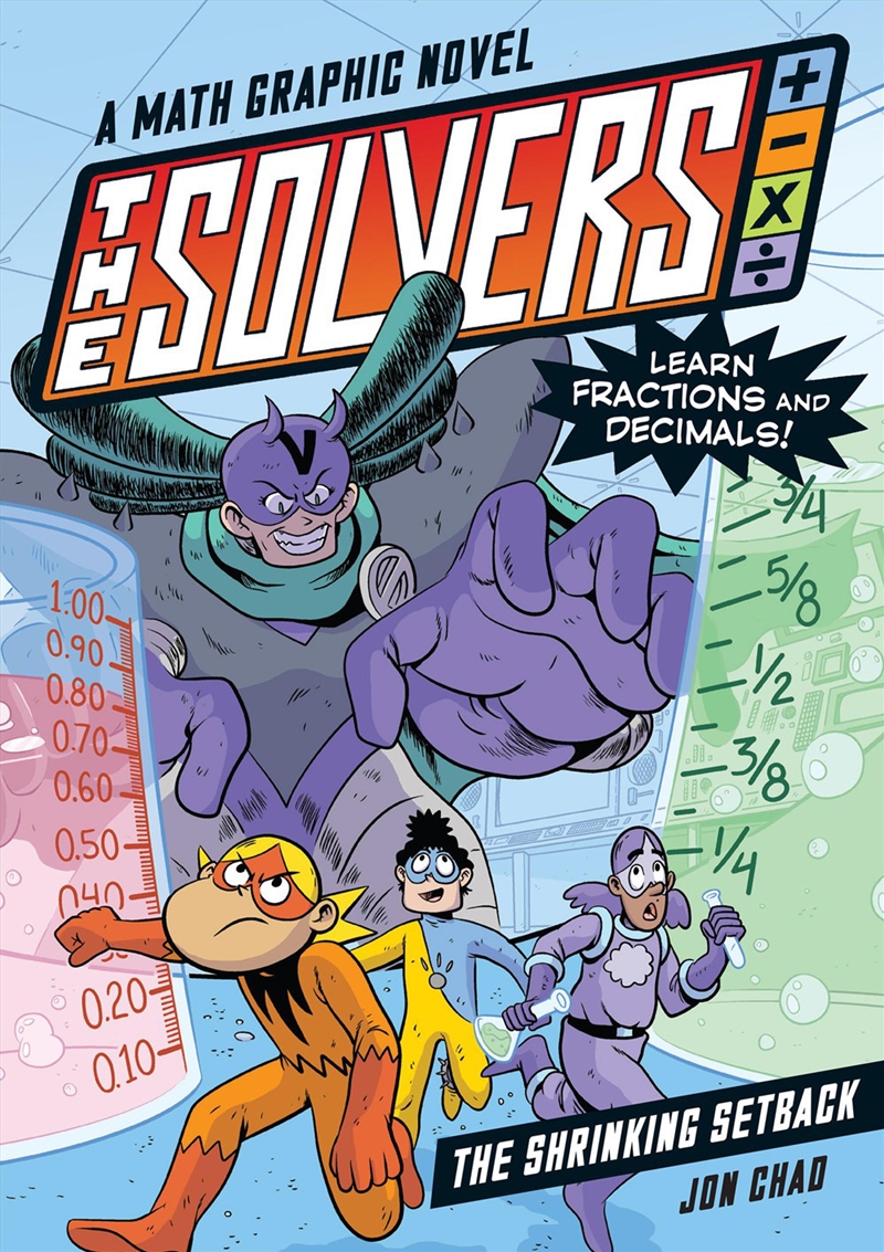The Solvers Book #2: The Shrinking Setback/Product Detail/Kids Educational