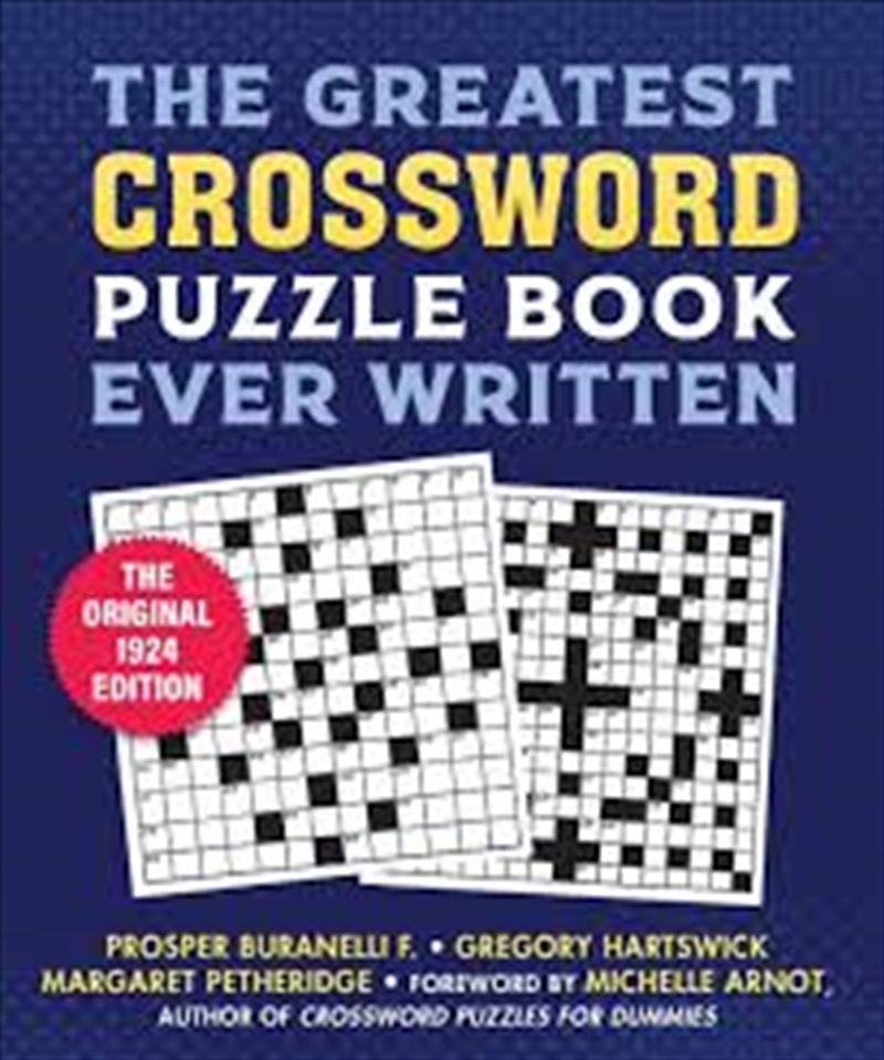 Buy The First Crossword Puzzle Book Online Sanity