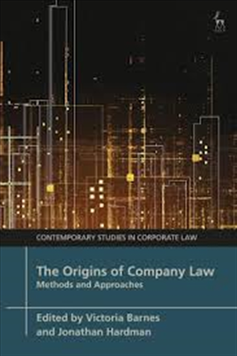 The Origins of Company Law: Methods and Approaches/Product Detail/Law