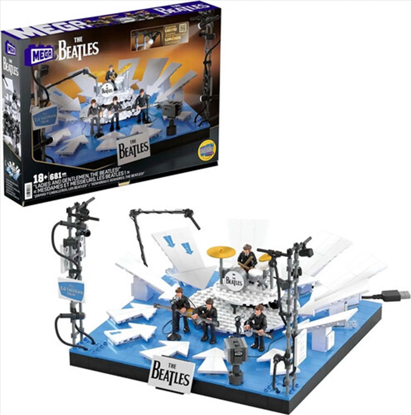 MEGA Brands - The Beatles Building Toy Kit with Lights (681 Pieces)/Product Detail/Jigsaw Puzzles
