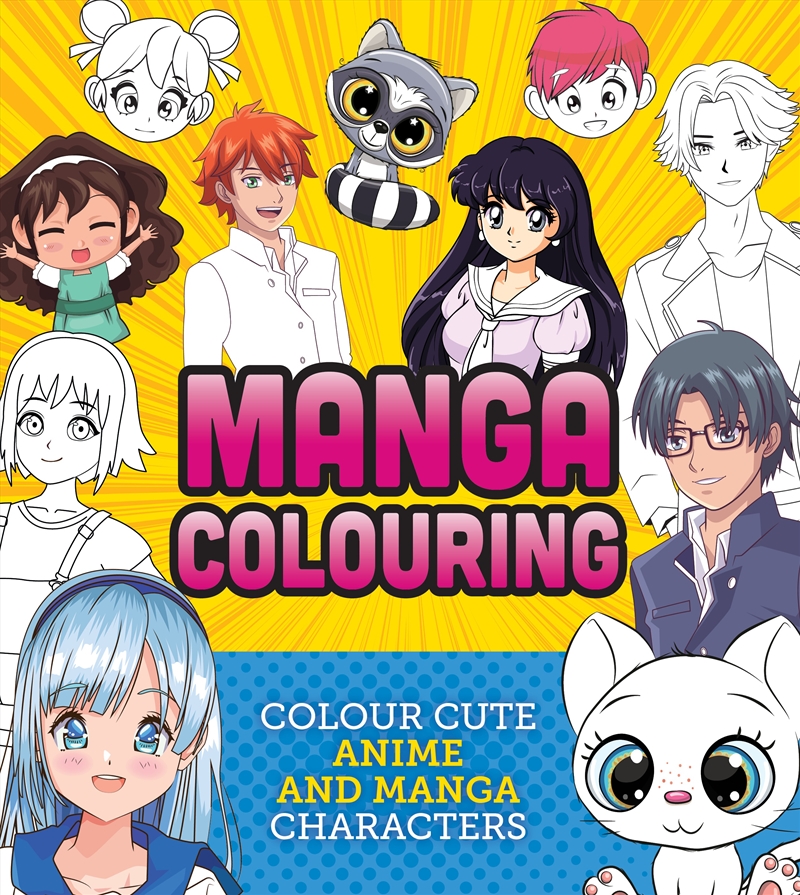 Manga Colouring Book/Product Detail/Kids Activity Books