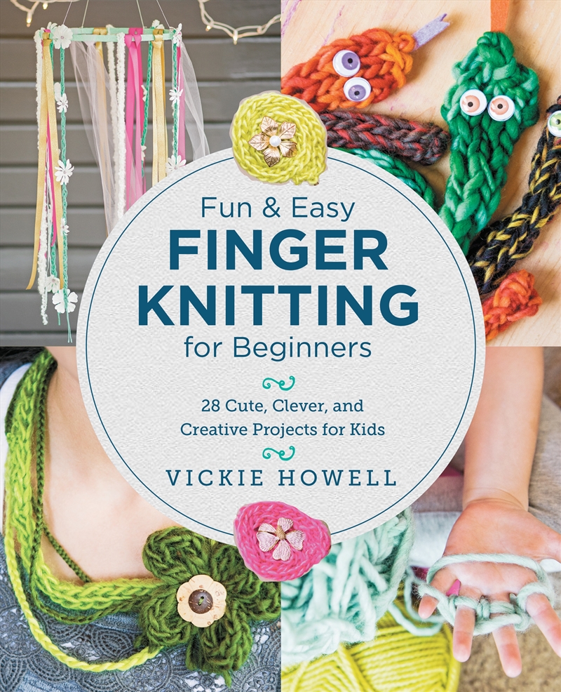 Fun And Easy Finger Knitting For Beginners/Product Detail/Crafts & Handiwork