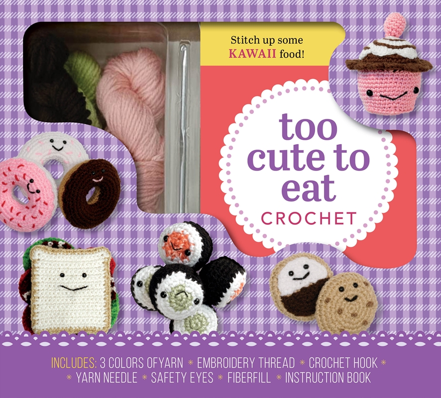 Too Cute to Eat Crochet Kit/Product Detail/Crafts & Handiwork