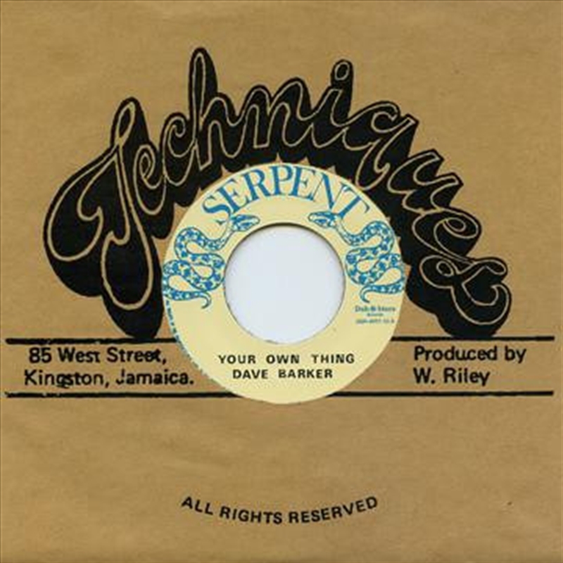 Your Own Thing/Product Detail/Reggae