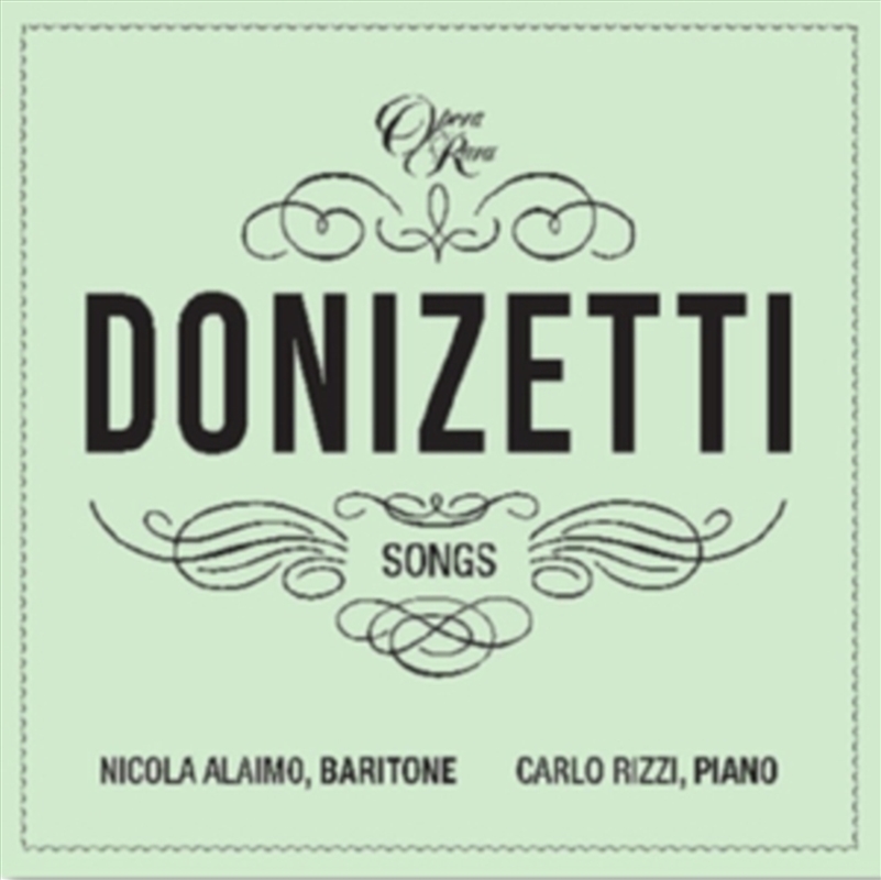 Donizetti Songs Vol. 2/Product Detail/Classical