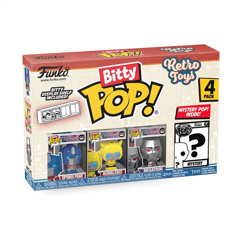 Retro Toys - Transformers Bitty Pop! 4-Pack/Product Detail/Funko Collections