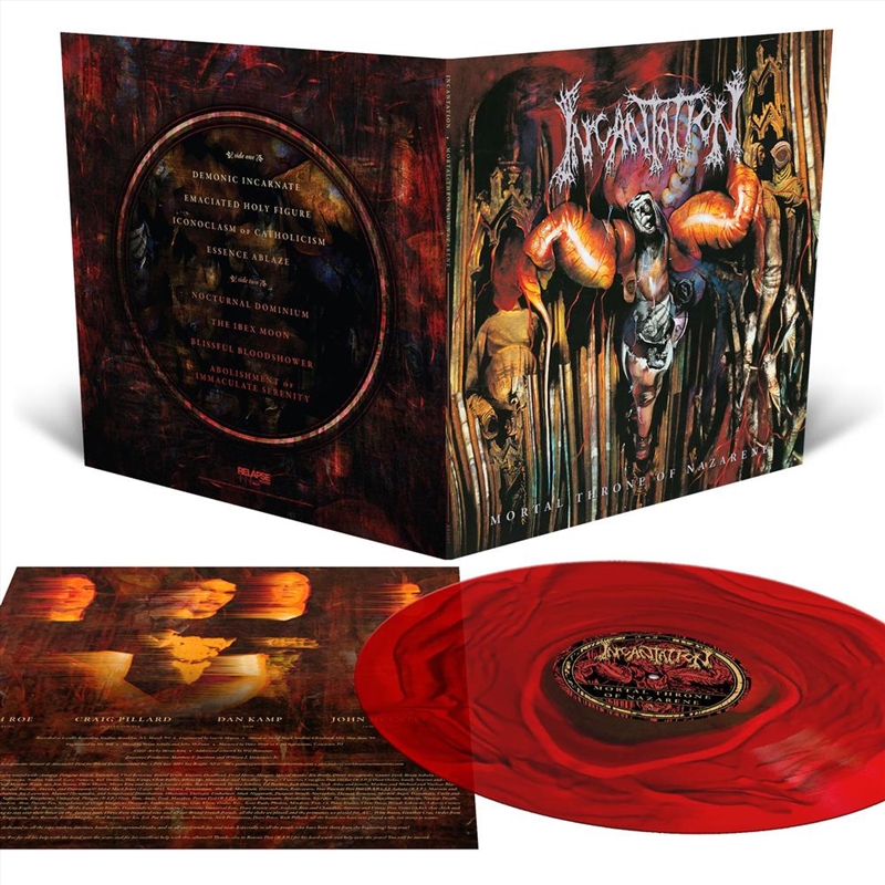 Mortal Throne Of Nazarene - Reissue - Custom Ripple Vinyl/Product Detail/Rock/Pop