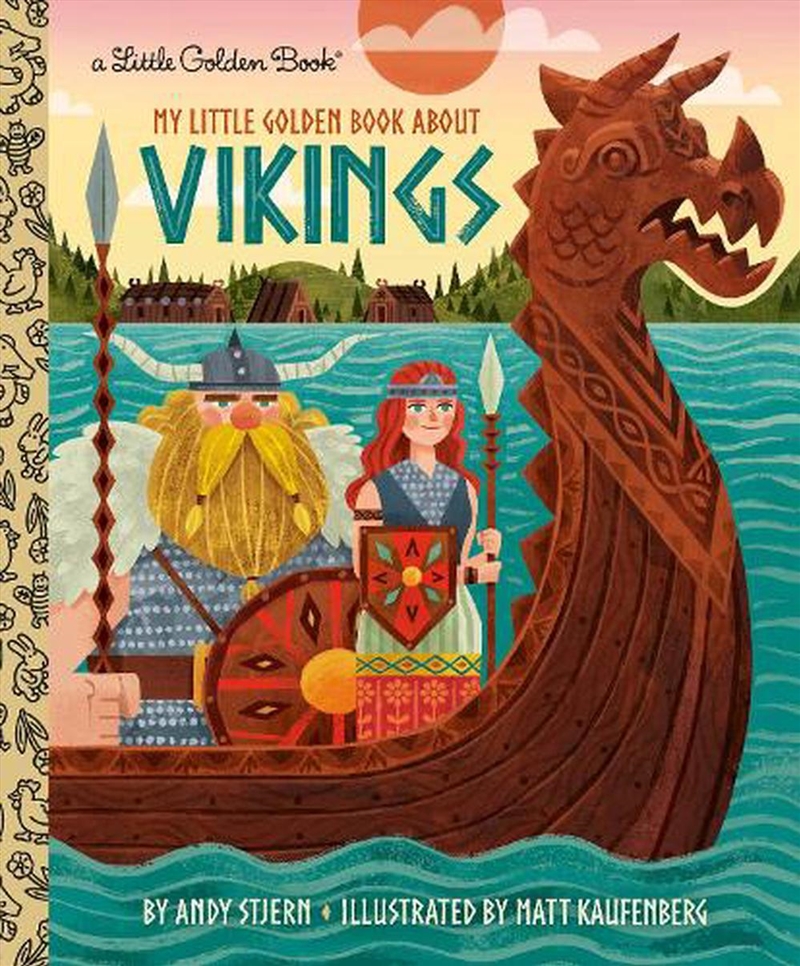 My Little Golden Book About Vikings/Product Detail/Childrens