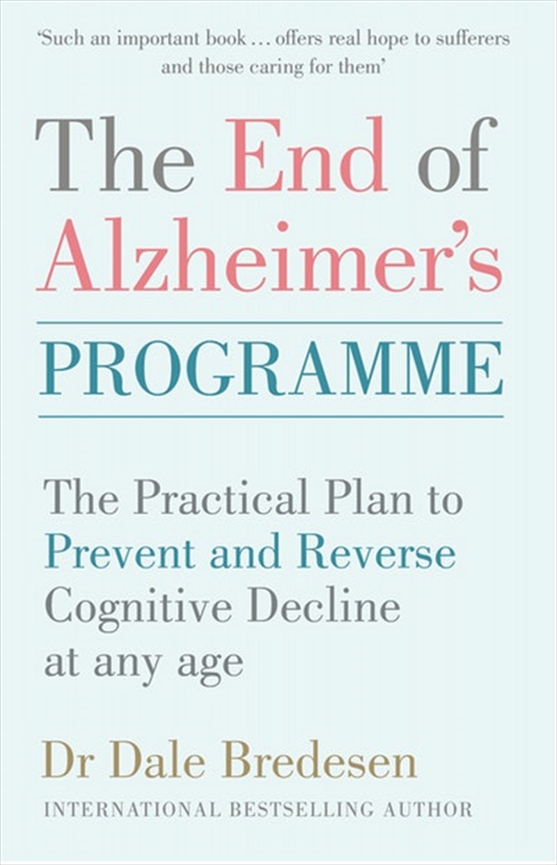 End Of Alzheimer's Programme/Product Detail/Family & Health