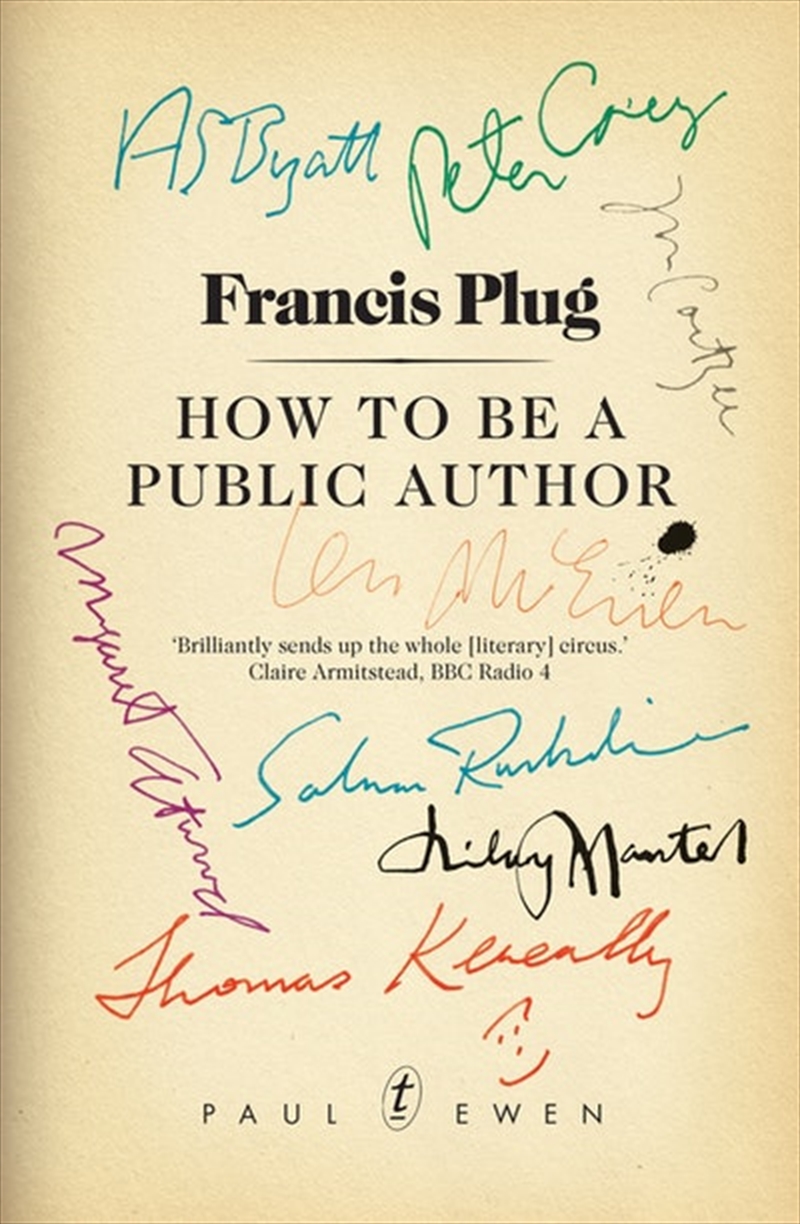 Francis Plug: How to be a Public Author/Product Detail/Modern & Contemporary