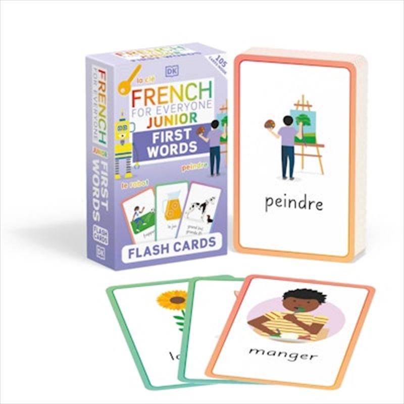French for Everyone Junior First Words Flash Cards/Product Detail/Early Childhood Fiction Books