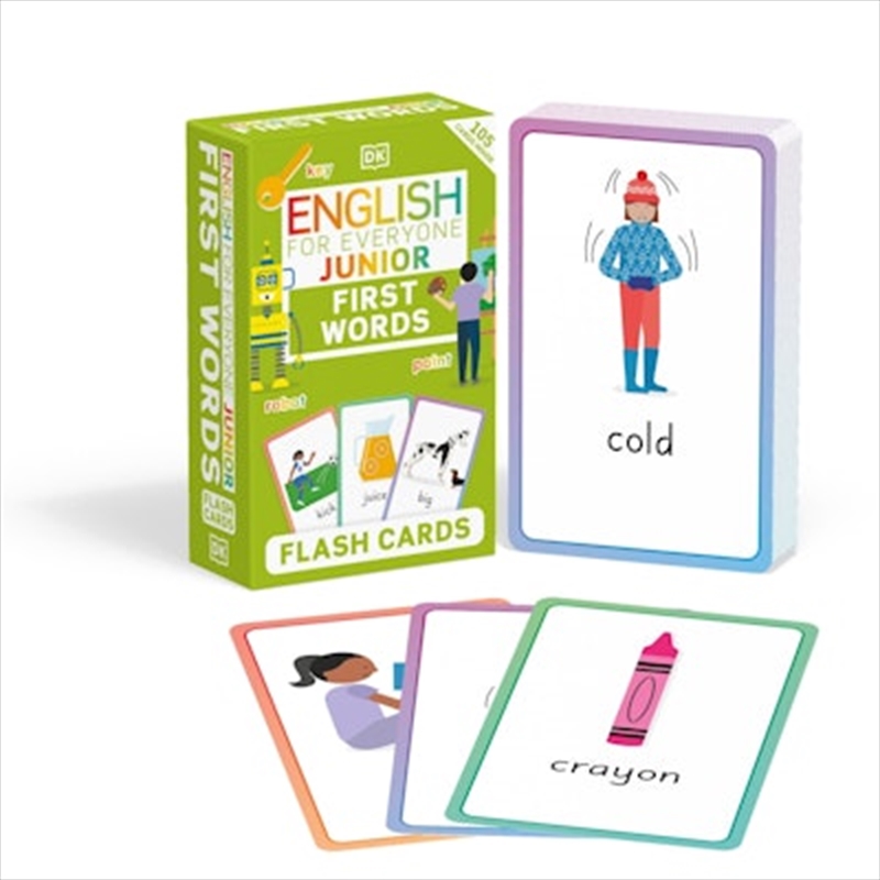 English for Everyone Junior First English Words Flash Cards/Product Detail/Early Childhood Fiction Books