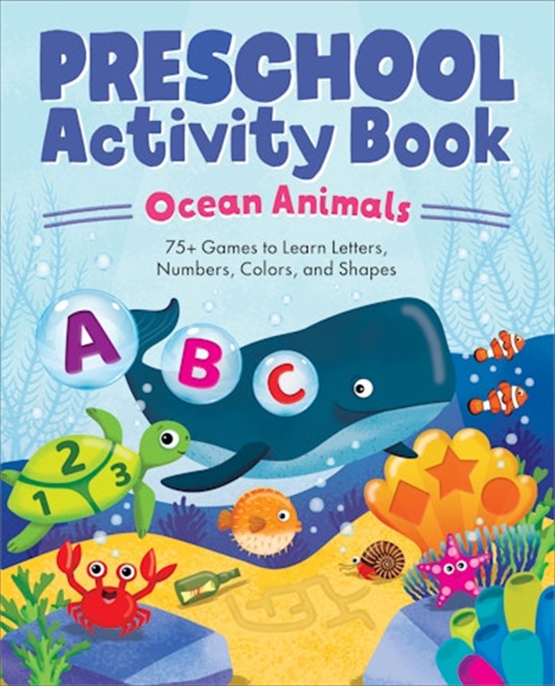 Ocean Animals Preschool Activity Book/Product Detail/Kids Activity Books
