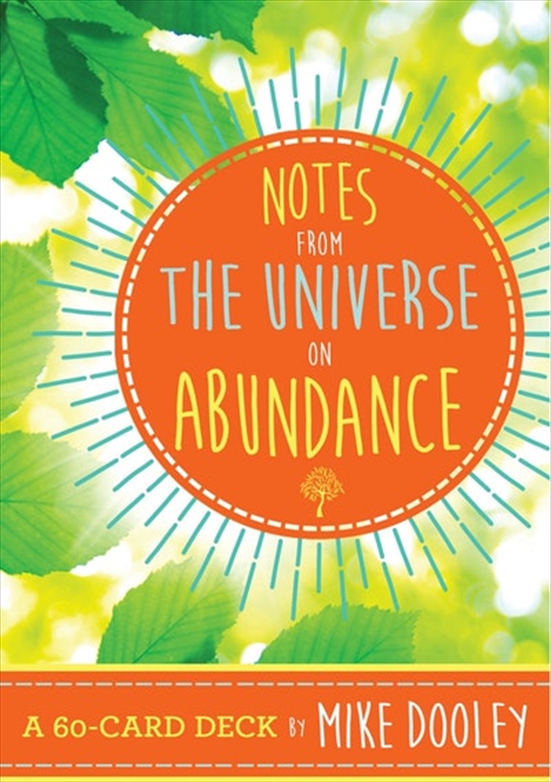 Notes from the Universe on Abundance: A 60-Card Deck/Product Detail/Family & Health