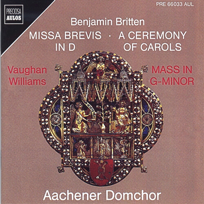 Missa Brevis; Ceremony Of Carols Williams: Mass/Product Detail/Classical