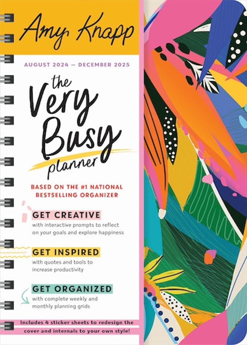 2025 Amy Knapp's The Very Busy Planner/Product Detail/Calendars & Diaries