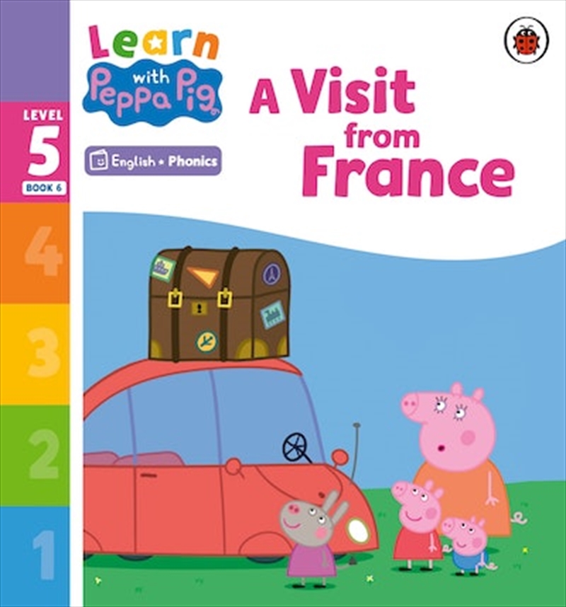 Learn With Peppa Phonics Level 5 Book 6 - A Visit From France (Phonics Reader)/Product Detail/Early Childhood Fiction Books