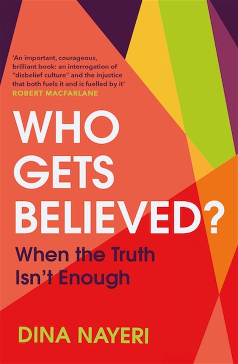 Who Gets Believed?/Product Detail/Literature & Poetry