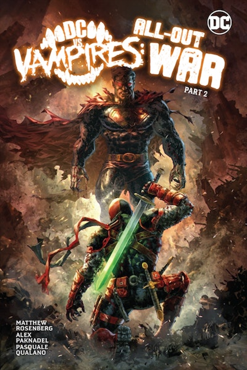DC vs. Vampires: All-Out War Part 2/Product Detail/Fantasy Fiction