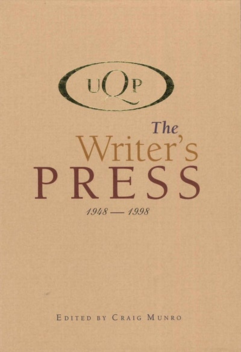UQP The Writer's Press: 1948-1998/Product Detail/History