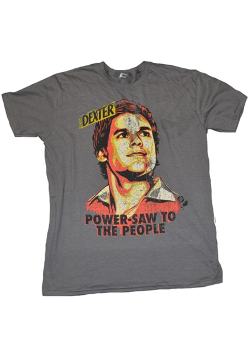 Power Saw Grey Male M/Product Detail/Shirts