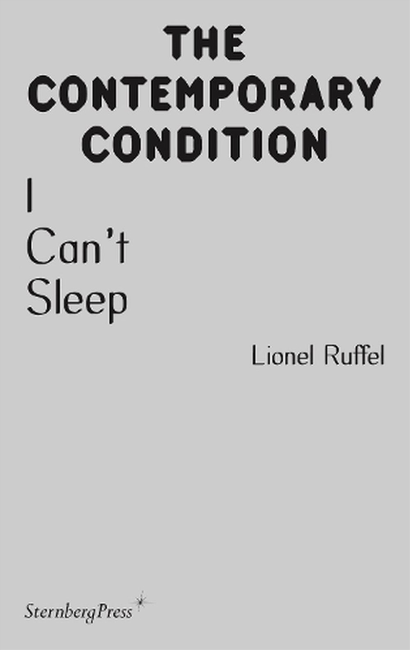 I Can'T Sleep/Product Detail/Art