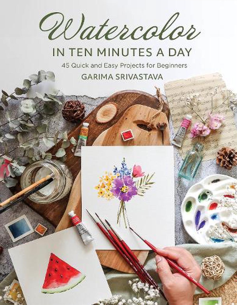 Watercolor in 10 Minutes a Day/Product Detail/Crafts & Handiwork