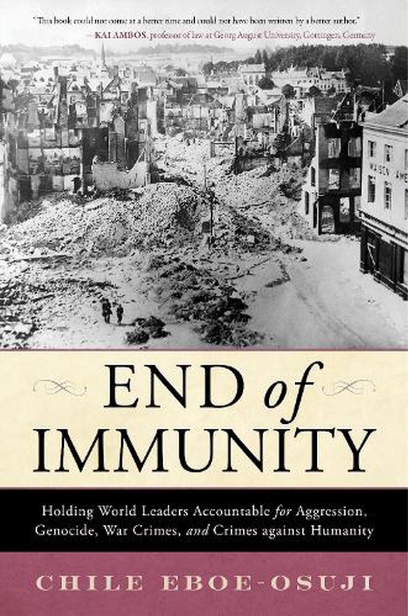 End of Immunity/Product Detail/Adult Books