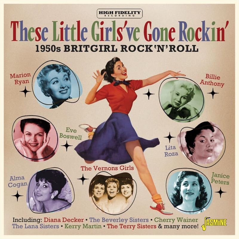 These Little Girls've Gone Rockin' 1950s Britgirl Rock'N'Roll/Product Detail/Rock/Pop