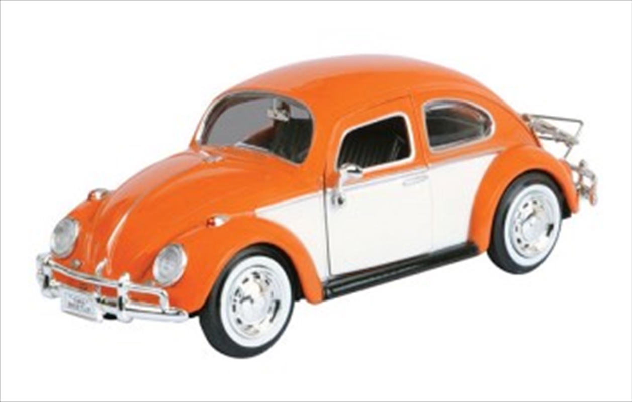 Volkswagen Collection - 1:24 1966 Volkswagen Classic Beetle W/Rear Luggage Rack/Product Detail/Figurines