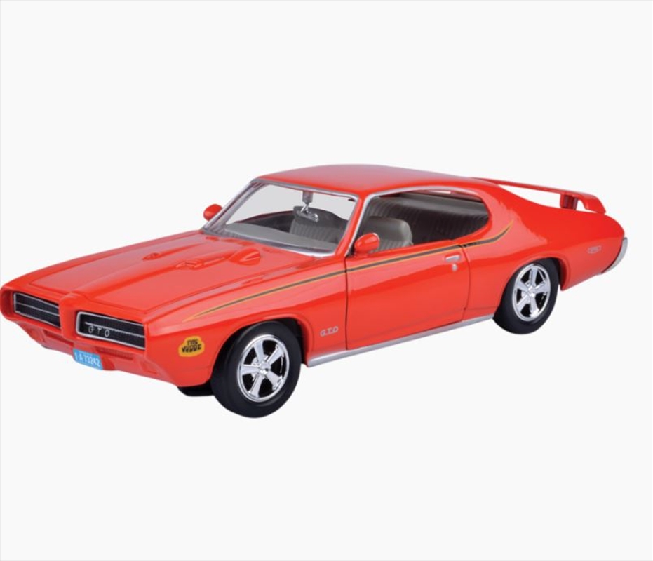 Timeless Legends - 1:24 1969 Pontiac GTo Judge (Orange)/Product Detail/Figurines
