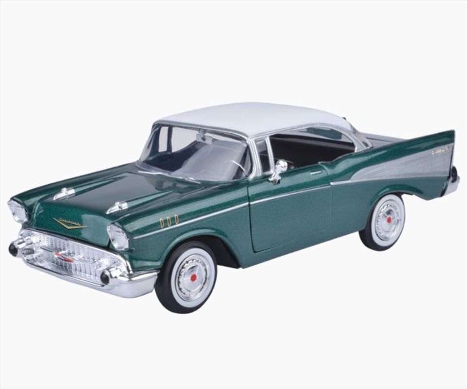 Timeless Legends - 1:24 1957 Chevy Bel Air (Green)/Product Detail/Figurines