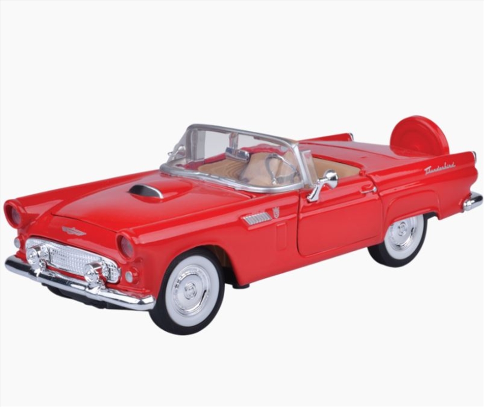 Timeless Legends - 1:24 1956 Ford Thunderbird (Convertible) (Red)/Product Detail/Figurines