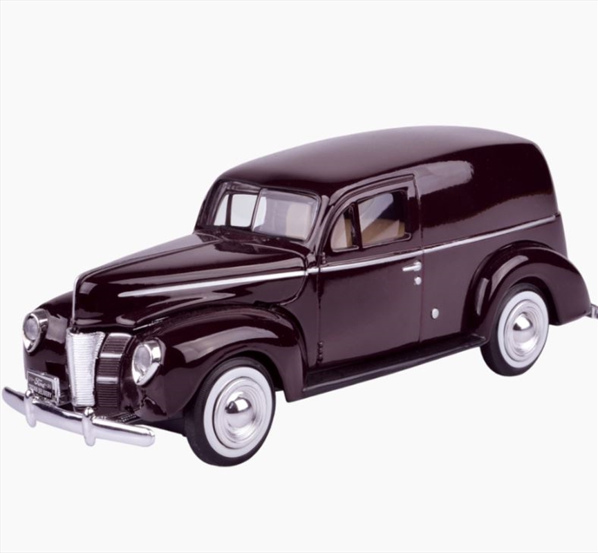 Timeless Legends - 1:24 1940 Ford Sedan Delivery (Burgundy)/Product Detail/Figurines