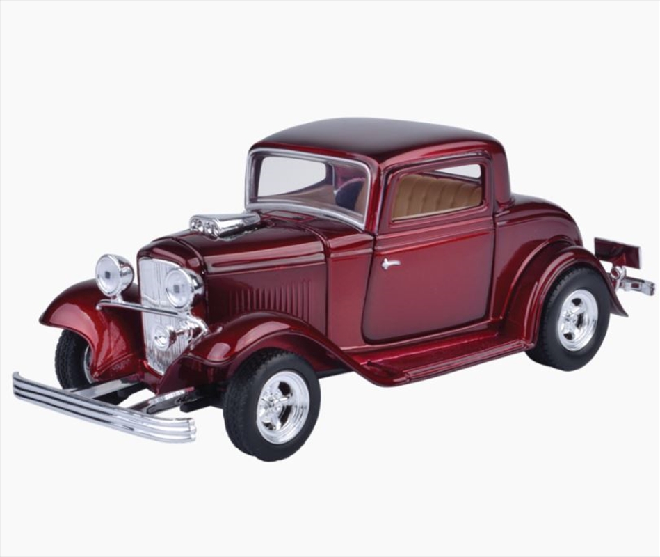 Timeless Legends - 1:24 1932 Ford Coupe (Red)/Product Detail/Figurines