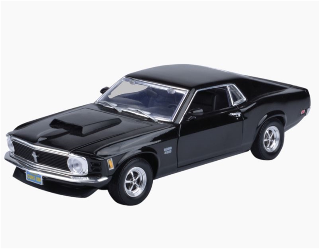 Timeless Legends - 1:18 1970 Ford Mustang Boss 429 (Black)/Product Detail/Figurines