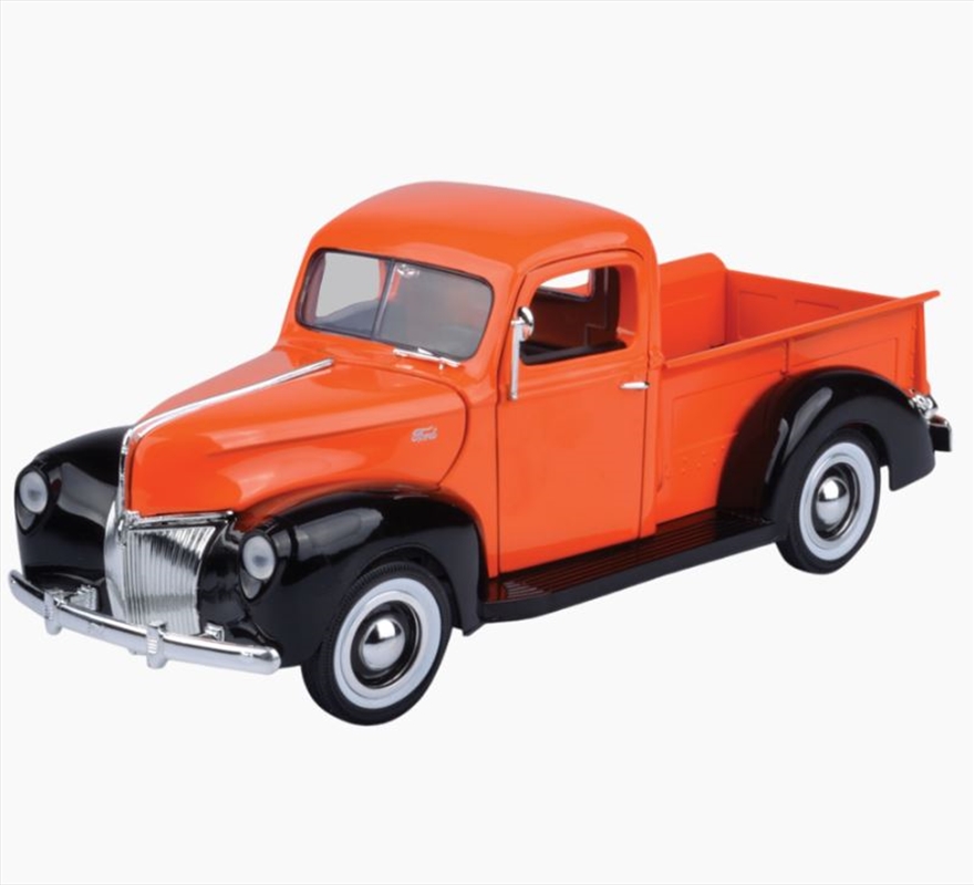 Timeless Legends - 1:18 1940 Ford Pickup (Orange)/Product Detail/Figurines