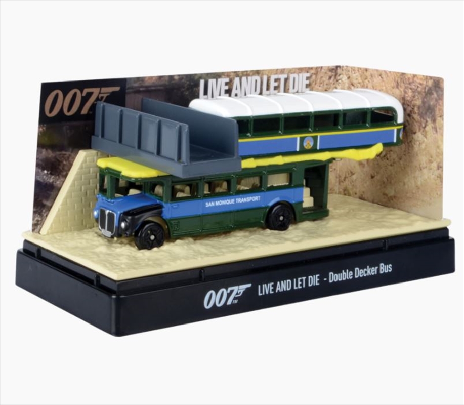 James Bond Collection - 3" Diorama Live And Let Die (Double Decker Bus )/Product Detail/Figurines